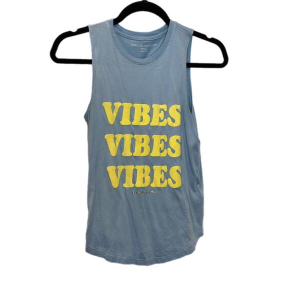 Spiritual Gangster Tops - Vibes Tank by Spiritual Gangsters Size‎ XS